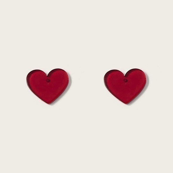 3/$30 Heart Stud Earrings